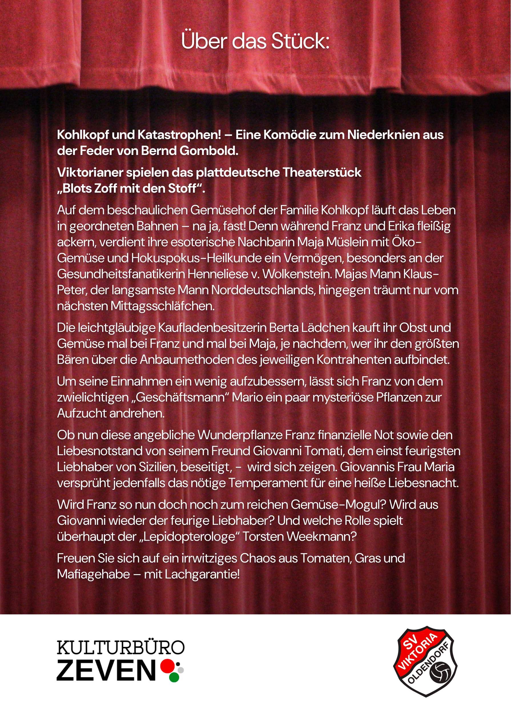 SV Viktoria Oldendorf Theater 2025